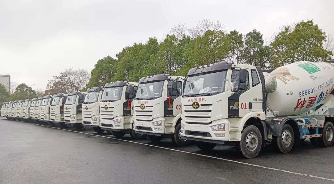 聯(lián)合交付共贏未來！全新解放&凌宇J6L攪拌車首亮相！