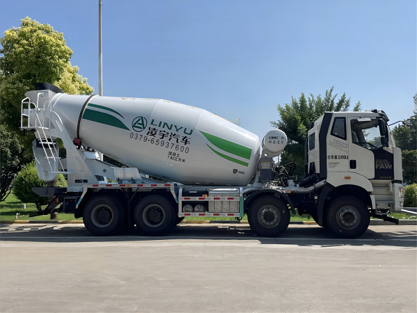 【發車新聞】解放&凌宇一體化攪拌車交付客戶！